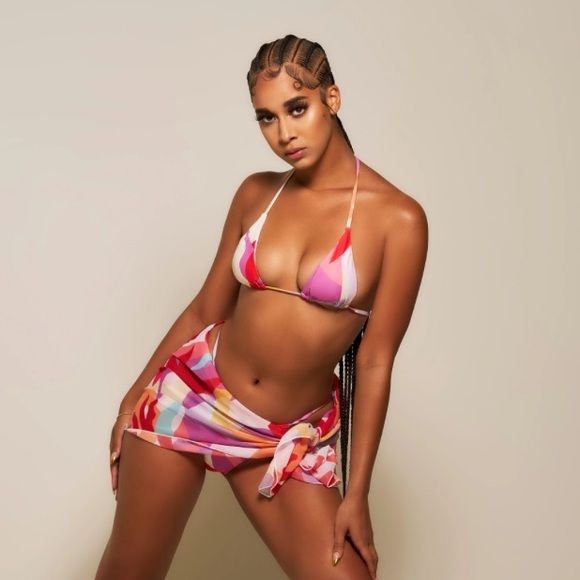 @BunnyWear Shein MultiColor Camouflage Bikini - Picture 4 of 6